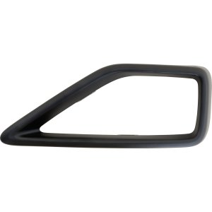 Front Bumper Molding Exhaust Bezel for TAOS 2022-2023, Textured Black, Left (Driver) Side, Replacement