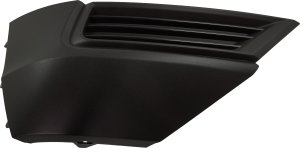 Fog Light Cover for Volkswagen Tiguan 2018-2021, Right (Passenger), Textured Black, Replacement
