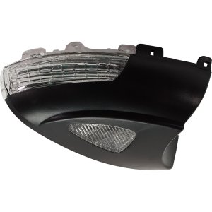 Mirror Signal Light with Puddle Light Assembly for Volkswagen Tiguan 2009-2017, Tiguan Limited 2017-2018, Right (Passenger), From 9-08-09, Replacement