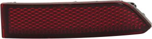 2018 - 2024 Volkswagen Tiguan Rear Bumper Reflector - Right (Passenger)