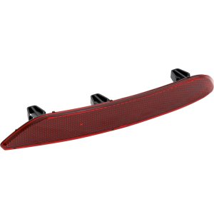 Rear Bumper Reflector Light for VW Taos 2022-2023, Right (Passenger), Lens and Housing, without Park Distance Control Sensor Holes, Replacement