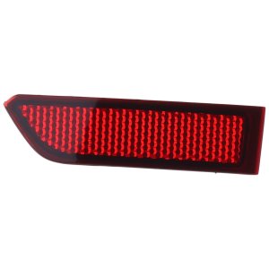 Rear Bumper Reflector Light for Volkswagen Tiguan 2022-2023, Right (Passenger) Side, Outer, Comfortline R-Line Black, Highline R-Line, SE R-Line Black, SEL R-Line Models, Replacement