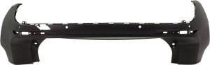 Rear Bumper Cover for Volvo XC60 2018-2019, Primed (Ready to Paint), without Parking Assist, R-Design Model, Replacement