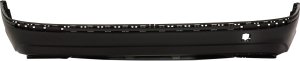 Rear Valance for Volkswagen Tiguan 2018-2021, Lower Bumper Spoiler, Textured Black, Standard Style, Replacement