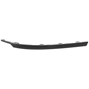 Rear Bumper Molding for Volkswagen Tiguan 2019-2023, Right (Passenger) Side, Outer, Gloss Black, with R-Line Package, SE/SEL Models, Replacement