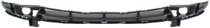 Front Bumper Grille for Saturn ION Sedan 2003-2007, Lower Grille with Fog Light Hole, Textured Black, Replacement