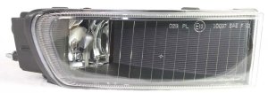 Front Fog Light Assembly for Saab 9-3 2003-2007, Right (Passenger), Factory Installed, Replacement