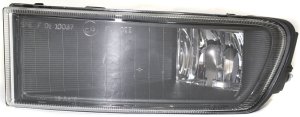 Front Fog Light Assembly for SAAB 9-3 2003-2007, Left (Driver), Factory Installed, Replacement