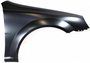 Front Fender for Suzuki Forenza (2004-2008), Right (Passenger) Side, Primed (Ready to Paint), USA Built Vehicle, w/o Signal Light Hole, Replacement