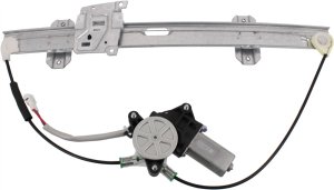 Front Window Regulator for Suzuki Grand Vitara/Tracker 1999-2005, XL-7 2002-2006, Right (Passenger), Power with Motor, Replacement