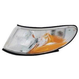 Front Left (Driver) Turn Signal Light Assembly for 1999 - 2003 Saab 9-3 Convertible, Signal/Marker Combo, OEM 4676458, Replacement