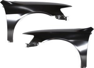 Front Fender Pair/Set for Honda Accord Sedan 1998-2002, Right (Passenger) and Left (Driver), Primed (Ready to Paint) Replacement