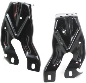 Front Bumper Mounting Bracket Pair/Set for Nissan Frontier 1998-2000, Xterra 2000-2004, Includes Right (Passenger) and Left (Driver) Brackets, Replacement