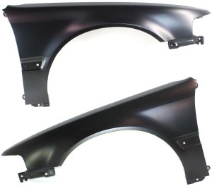 Front Fender Pair/Set for Honda Accord 1990-1993, Right (Passenger) and Left (Driver), Primed (Ready to Paint), Replacement