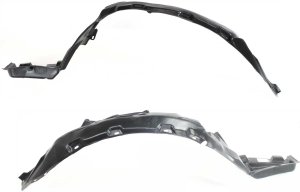 Front Fender Liner Pair/Set for 1994-1997 Honda Accord, Right (Passenger) and Left (Driver) Sides, Replacement