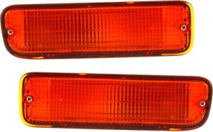 Signal Light Assembly for Tacoma 1995-1997, Pair/Set of 2 (Right Passenger and Left Driver), 2WD (Two-Wheel Drive) w/o Pre-Runner Model, Replacement