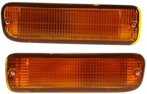 Pair/Set - Signal Light Assembly for 1998-2000 Toyota Tacoma, Right (Passenger) and Left (Driver) Sides Replacement