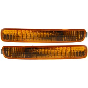 Signal Light Assembly Pair/Set for 1996-1997 Honda Accord, Includes Right (Passenger) and Left (Driver) Sides, Replacement