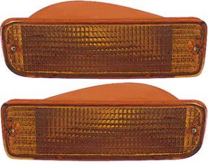 Signal Light Assembly Pair/Set for Toyota 4Runner 1996-1998, Right (Passenger) and Left (Driver) Included, Replacement