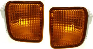 Signal Light Assembly Pair/Set for 1997-2000 Tacoma, Includes Right (Passenger) and Left (Driver) Replacement