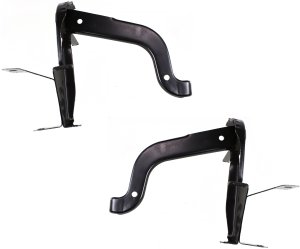 Front Bumper Bracket Pair/Set for Honda, Isuzu Pickup 1988-1995, Rodeo 1991-1997, Right (Passenger) and Left (Driver) Side, Pair/Set of 2 Replacement
