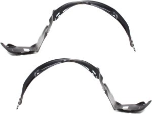 Front Fender Liner Pair/Set for 1990-1993 Acura Integra, Right (Passenger) and Left (Driver) Replacement