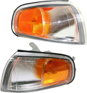 Corner Light Assembly for Toyota Camry 1995-1996 Right (Passenger) and Left (Driver), Pair/Set of 2, Replacement