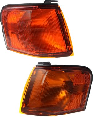 Corner Light Assembly for Tercel 1995-1997, Right (Passenger) and Left (Driver) Replacement, Pair/Set of 2