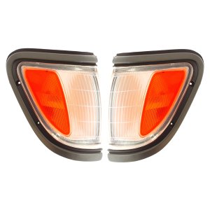 Corner Light Pair/Set for Toyota Tacoma 1995-1997, Includes Right (Passenger) and Left (Driver) Assembly, Replacement