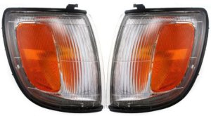 Corner Light Assembly for 1996-1997 Toyota 4Runner, Right (Passenger) and Left (Driver) Pair/Set of 2, Replacement