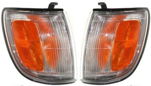 Corner Light Assembly Pair/Set for Toyota 4Runner 1997-1998, Right (Passenger) and Left (Driver) Pair/Set of 2, Replacement