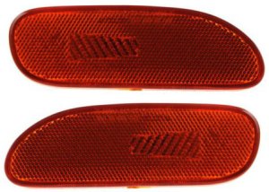 Corner Light Assembly for Mitsubishi Eclipse 1995-1999, Pair/Set of 2, Right (Passenger) and Left (Driver), Replacement