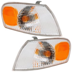 Corner Light Assembly for Toyota Corolla 1998 - Pair/Set of 2, Right (Passenger) and Left (Driver), Replacement