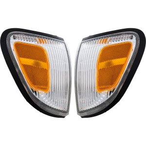 Corner Light Assembly for 1998- Toyota Tacoma, Right (Passenger) and Left (Driver), Pair/Set of 2, Replacement