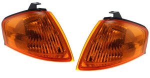 Corner Light Assembly for Mazda Protege 1999, Right (Passenger) and Left (Driver), Pair/Set of 2, Replacement