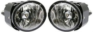 Front Fog Light Assembly for Nissan Maxima 2000-2001, Xterra 2002-2002, Right (Passenger) and Left (Driver), Replacement Pair/Set