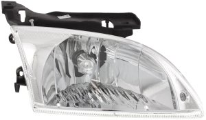 Headlight Assembly for 2000-2002 Chevrolet Cavalier, Right (Passenger) and Left (Driver), Halogen Replacement Pair/Set