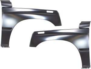 Front Fender Pair/Set for 1989-1998 Chevrolet Sidekick, Right (Passenger) and Left (Driver) Replacement