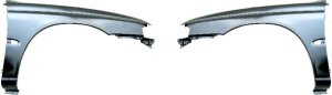 Front Fender Pair/Set for 1995-1999 Subaru Legacy, Right (Passenger) and Left (Driver), Primed (Ready to Paint) Replacement