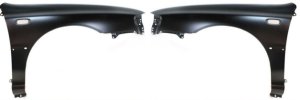 Front Fender for Subaru Impreza 1993-1996, Right (Passenger) and Left (Driver), Primed (Ready to Paint) Replacement Pair/Set