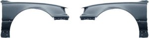 Front Fender Pair/Set for 1997-2001 Lexus ES300, Right (Passenger) and Left (Driver), Primed (Ready to Paint) Replacement
