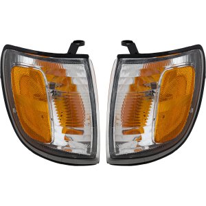 Corner Light Assembly for Toyota 4Runner 1999-2002, Right (Passenger) and Left (Driver), Pair/Set of 2, Replacement