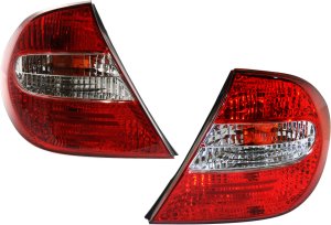 Tail Light Assembly for Toyota Camry 2002-2004 Right (Passenger) and Left (Driver) Replacement Pair/Set