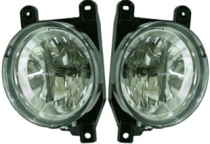 Front Fog Light Assembly Pair/Set for Lincoln Navigator 1998-2002, Right (Passenger) and Left (Driver), Replacement