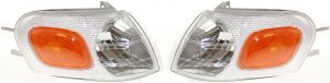 Corner Light Set for Chevrolet Venture 1997-2005, Lens and Housing Replacement Pair/Set