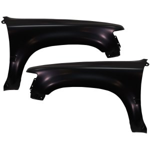 Front Fender Pair/Set for Toyota Pickup 1989-1995, Right (Passenger) and Left (Driver), Primed (Ready to Paint) Replacement