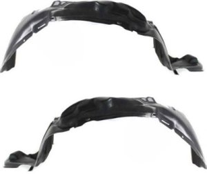Front Fender Liner Pair/Set for Toyota Corolla 1993-1997, Right (Passenger) and Left (Driver) Side Replacement