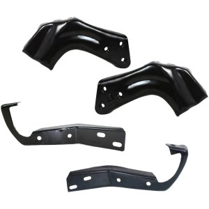 Front Bumper Bracket for Chevrolet C/K Full Size Pickup 1994-2000, Right (Passenger) and Left (Driver), Pair/Set of 4 Replacement