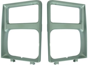 Headlight Door Pair/Set for Chevrolet Jimmy (1986) / V3500 (1987-1988), Right (Passenger) and Left (Driver) Side Replacement