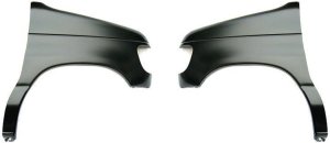 Front Fender Pair/Set for Ford Econoline Van 1997-2007, Right (Passenger) and Left (Driver), Primed (Ready to Paint) Replacement